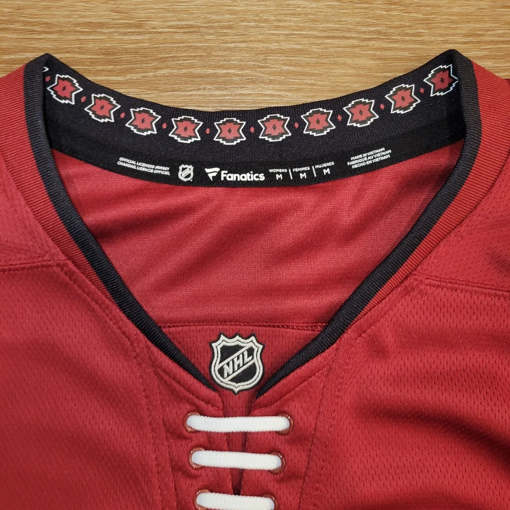 Fanatics NHL Arizona Coyotes Breakaway Red Home Jersey New Womens Size Medium